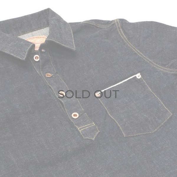 画像3: F.O.B FACTORY（エフオービーファクトリー）G-3 DENIM P.O JK（G-3デニムプルオーバージャケット）"14oz G3 Selvedge Supima" / Indigo（インディゴ）※One Wash (3)