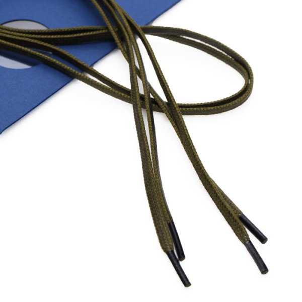 画像2: SANDERS(サンダース)Flat Waxed Shoe Lace 80cm(純正シューレース)/Green(グリーン)※メール便発送可※ (2)