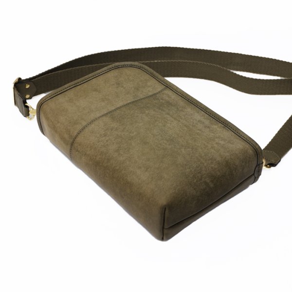 画像3: WILD SWANS(ワイルドスワンズ)COLLIER(コリアー)ショルダーバッグ"プエブロ"/Grigio(グリージオ) (3)