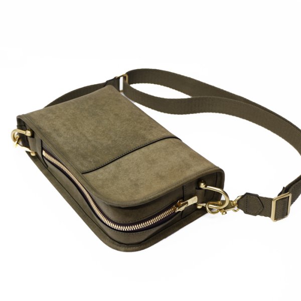 画像4: WILD SWANS(ワイルドスワンズ)COLLIER(コリアー)ショルダーバッグ"プエブロ"/Grigio(グリージオ) (4)