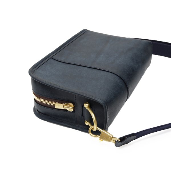 画像5: WILD SWANS(ワイルドスワンズ)COLLIER(コリアー)ショルダーバッグ"プエブロ"/Navy(ネイビー) (5)