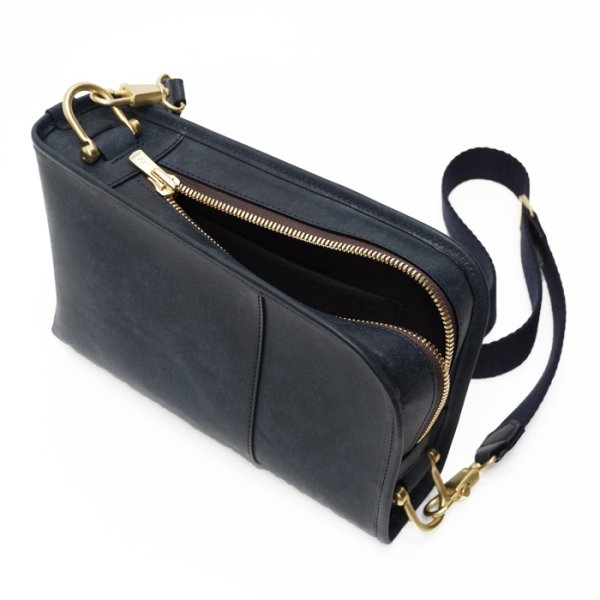 画像7: WILD SWANS(ワイルドスワンズ)COLLIER(コリアー)ショルダーバッグ"プエブロ"/Navy(ネイビー) (7)