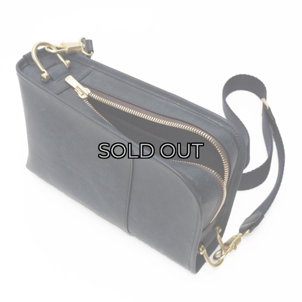 画像7: WILD SWANS（ワイルドスワンズ）COLLIER（コリアー）ショルダーバッグ"プエブロ"/Navy（ネイビー） (7)