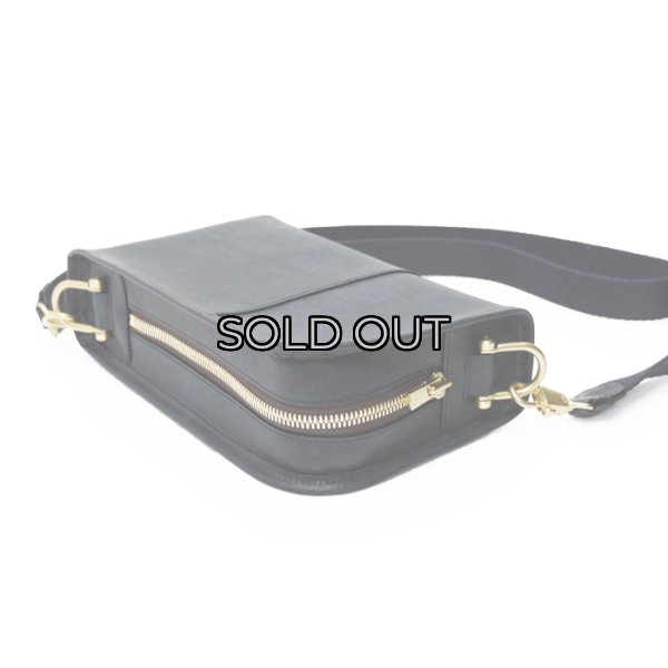 画像4: WILD SWANS（ワイルドスワンズ）COLLIER（コリアー）ショルダーバッグ"プエブロ"/Navy（ネイビー） (4)