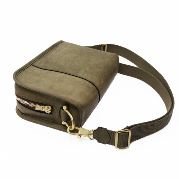 画像5: WILD SWANS(ワイルドスワンズ)COLLIER(コリアー)ショルダーバッグ"プエブロ"/Grigio(グリージオ) (5)