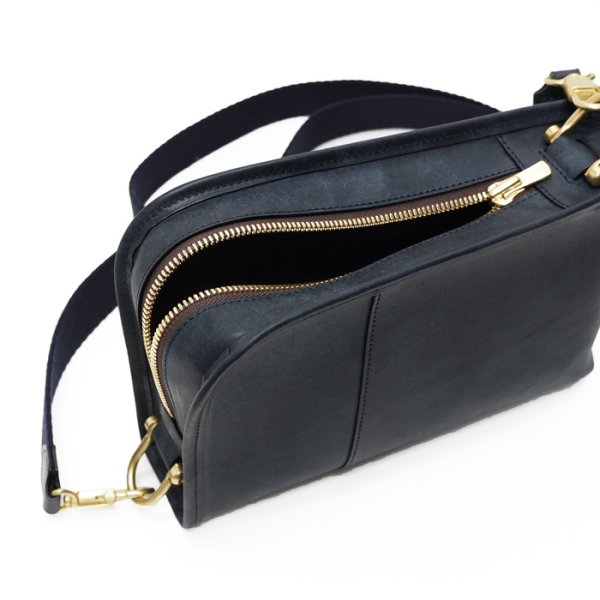 画像6: WILD SWANS(ワイルドスワンズ)COLLIER(コリアー)ショルダーバッグ"プエブロ"/Navy(ネイビー) (6)