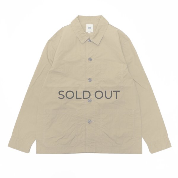 画像1: F.O.B FACTORY（エフオービーファクトリー）FRENCH SHIRT JACKET（フレンチシャツジャケット）"COTTON NYLON" / Khaki（カーキ） (1)