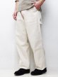 画像7: F.O.B FACTORY（エフオービーファクトリー）HBT PAINTER PANTS（HBTペインターパンツ）Wavy Herringbone/Ecru（エクリュ）【裾上げ無料】 (7)