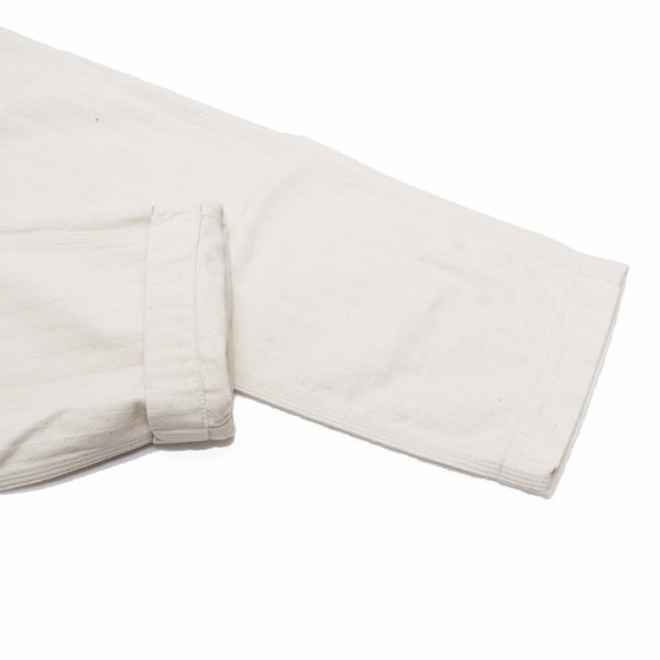 画像5: F.O.B FACTORY（エフオービーファクトリー）HBT PAINTER PANTS（HBTペインターパンツ）"Wavy Herringbone" / Ecru（エクリュ）【裾上げ無料】 (5)