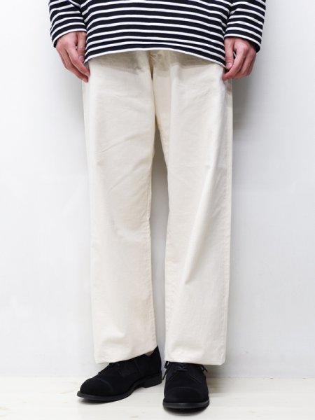 画像11: *A VONTADE（アボンタージ）Type 45 Chino Trousers（タイプ45チノトラウザーズ）"Classic Selvedge Twill" / Natural（ナチュラル）【裾上げ無料】 (11)