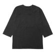 画像1: Good On（グッドオン）80's FOOTBALL Tee（80'sフットボールTシャツ）"Pigment Dye"/Black（ブラック） (1)