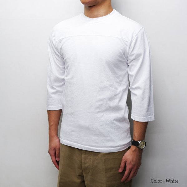 画像8: Good On(グッドオン)80's FOOTBALL Tee(80'sフットボールTシャツ)"Washed"/White(ホワイト) (8)