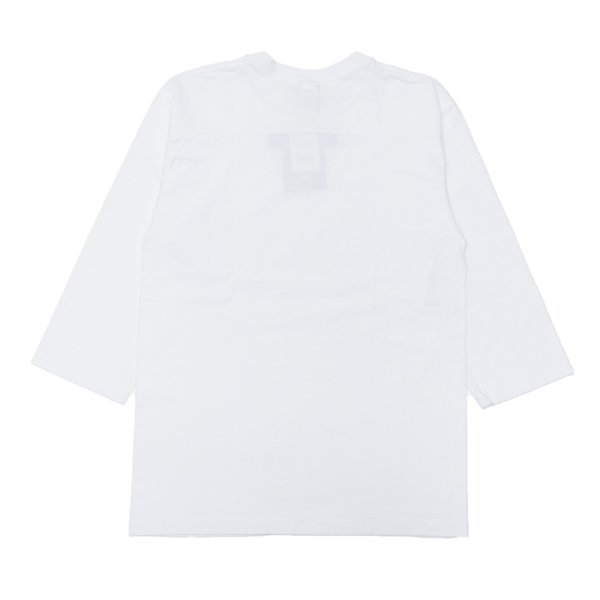 画像2: Good On(グッドオン)80's FOOTBALL Tee(80'sフットボールTシャツ)"Washed"/White(ホワイト) (2)