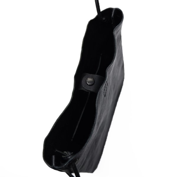 画像3: ARTS&CRAFTS(アーツアンドクラフツ)FLAT SHOULDER"L"(フラットショルダーL)VEGETABLE HORSE LEATHER/Black(ブラック) (3)