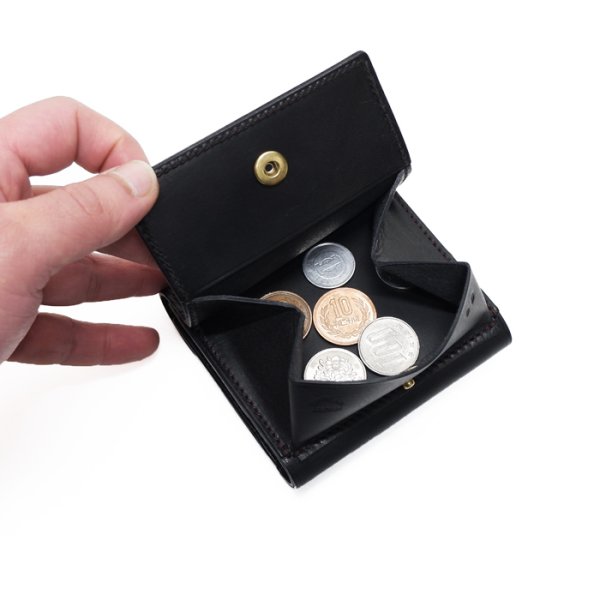 画像5: ARTS&CRAFTS(アーツアンドクラフツ)TRIFOLD WALLET(トライフォールドウォレット)ELBAMATT ACC/Black(ブラック) (5)