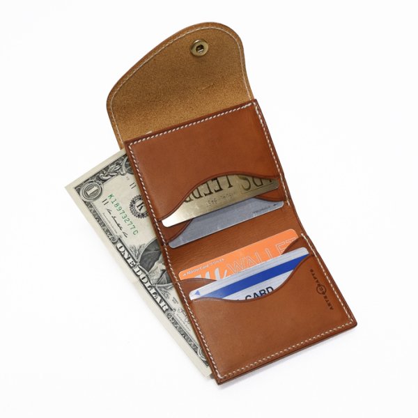画像4: ARTS&CRAFTS(アーツアンドクラフツ)TRIFOLD WALLET(トライフォールドウォレット)ELBAMATT ACC/Tan(タン) (4)