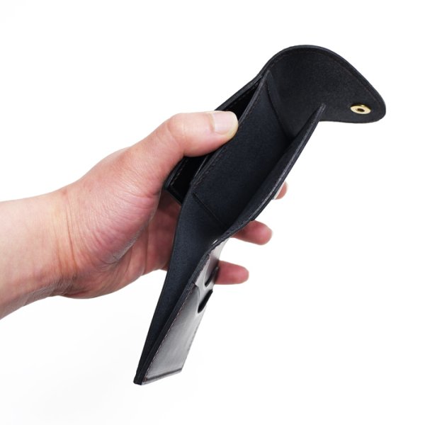 画像6: ARTS&CRAFTS(アーツアンドクラフツ)TRIFOLD WALLET(トライフォールドウォレット)ELBAMATT ACC/Black(ブラック) (6)