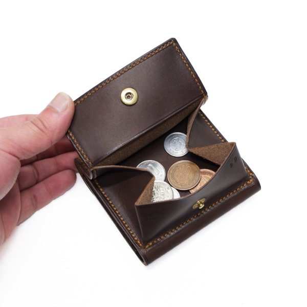 画像5: ARTS&CRAFTS(アーツアンドクラフツ)TRIFOLD WALLET(トライフォールドウォレット)ELBAMATT ACC/Choco(チョコ) (5)