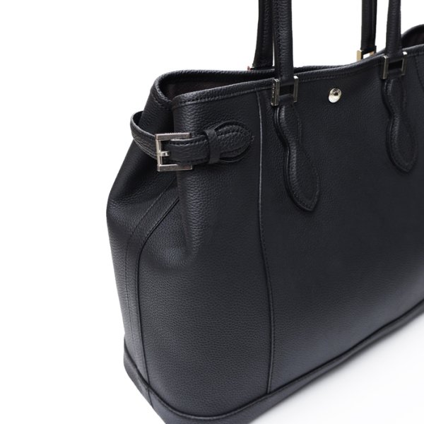 画像4: WILD SWANS(ワイルドスワンズ)Drucker(ドラッカー)トートバッグ"シュランケンカーフ"/Black(ブラック)・Navy(ネイビー) (4)