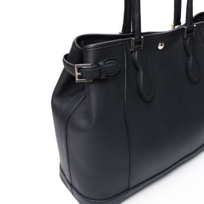 画像2: WILD SWANS（ワイルドスワンズ）Drucker（ドラッカー）トートバッグ"シュランケンカーフ"/Black（ブラック）・Navy（ネイビー）