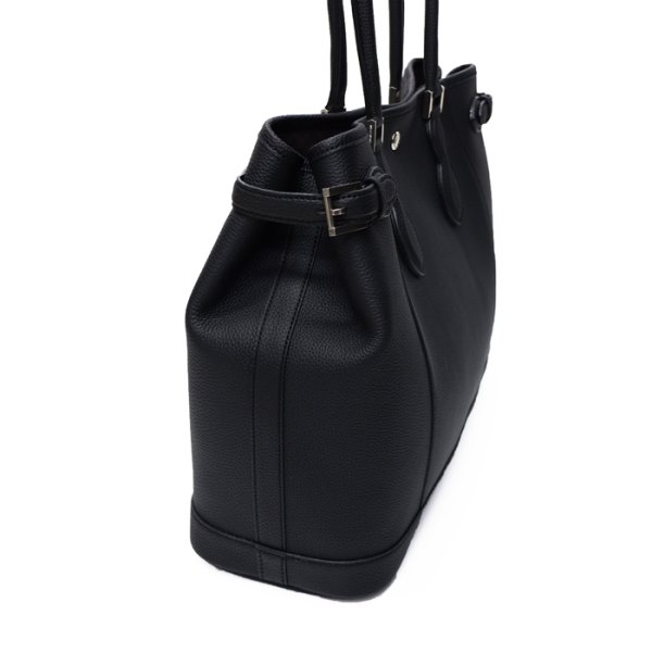 画像3: WILD SWANS(ワイルドスワンズ)Drucker(ドラッカー)トートバッグ"シュランケンカーフ"/Black(ブラック)・Navy(ネイビー) (3)