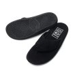 画像2: ISLAND SLIPPER（アイランドスリッパ）PBS201BHR (ブルハイドスエードレザーサンダル) "Suede" / Black×Black（ブラック×ブラック） (2)