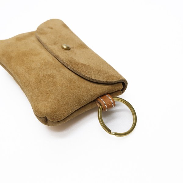 画像4: ARTS&CRAFTS(アーツアンドクラフツ)FLAP KEY&CARD CASE(フラップキー&カードケース)KUDU NAKED/Beige(ベージュ) (4)