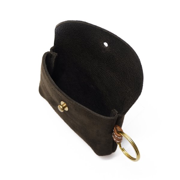 画像5: ARTS&CRAFTS(アーツアンドクラフツ)FLAP KEY&CARD CASE(フラップキー&カードケース)KUDU NAKED/Choco(チョコ) (5)