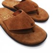 画像6: ISLAND SLIPPER（アイランドスリッパ）PBS201BHR (ブルハイドスエードレザーサンダル）"Suede" / Peanut×Tobacco（ピーナッツ×タバコ） (6)