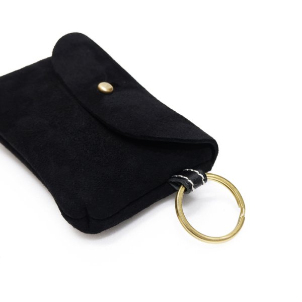 画像4: ARTS&CRAFTS(アーツアンドクラフツ)FLAP KEY&CARD CASE(フラップキー&カードケース)KUDU NAKED/Black(ブラック) (4)