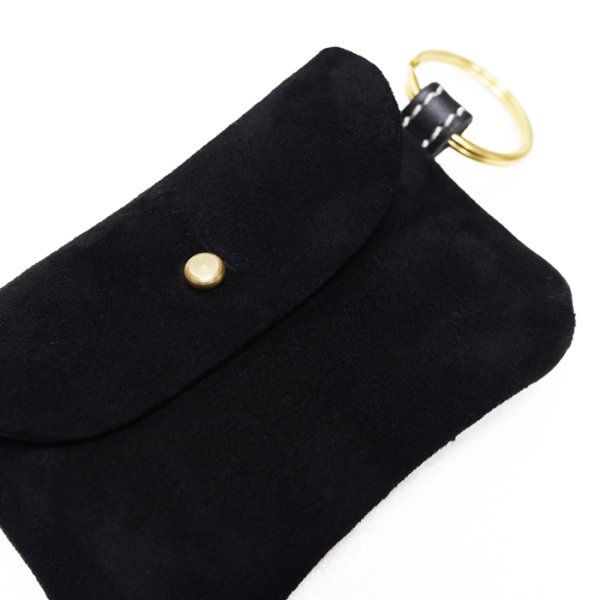 画像3: ARTS&CRAFTS(アーツアンドクラフツ)FLAP KEY&CARD CASE(フラップキー&カードケース)KUDU NAKED/Black(ブラック) (3)