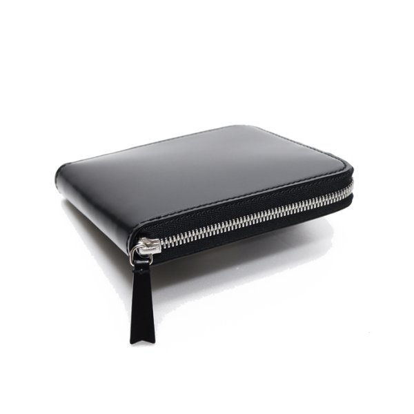 画像2: ARTS&CRAFTS(アーツアンドクラフツ)ROUND ZIP BILLFOLD WALLET(ラウンドジップビルフォールドウォレット)CORDOVAN ACC/Black(ブラック) (2)