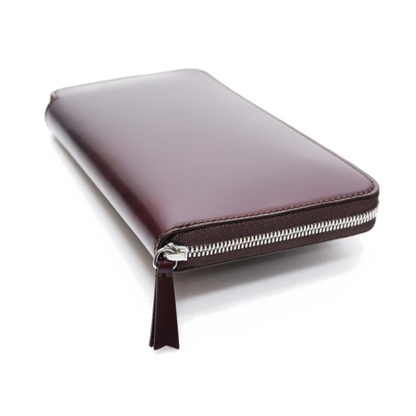 画像2: ARTS&CRAFTS(アーツアンドクラフツ)ROUND ZIP LONG WALLET(ラウンドジップロングウォレット)CORDOVAN ACC/Brown(ブラウン) (2)