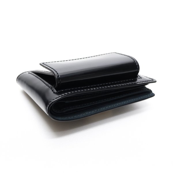 画像3: ARTS&CRAFTS(アーツアンドクラフツ)BILLFOLD WALLET W COIN PURSE(ビルフォールドウォレットコインパース)CORDOVAN ACC/Black(ブラック) (3)