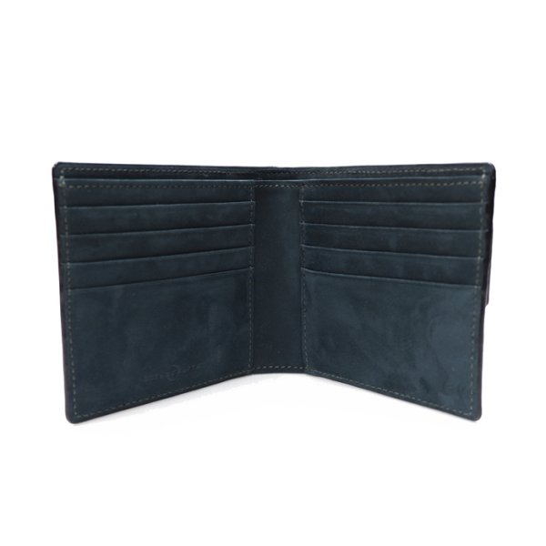 画像4: ARTS&CRAFTS(アーツアンドクラフツ)BILLFOLD WALLET W COIN PURSE(ビルフォールドウォレットコインパース)CORDOVAN ACC/Black(ブラック) (4)