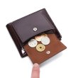 画像7: ARTS&CRAFTS（アーツアンドクラフツ）BILLFOLD WALLET W COIN PURSE（ビルフォールドウォレットコインパース）CORDOVAN ACC/Brown（ブラウン） (7)