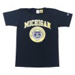 画像1: Champion（チャンピオン）T1011 US Print T-Shirt"MICHIGAN" / Navy（ネイビー） (1)