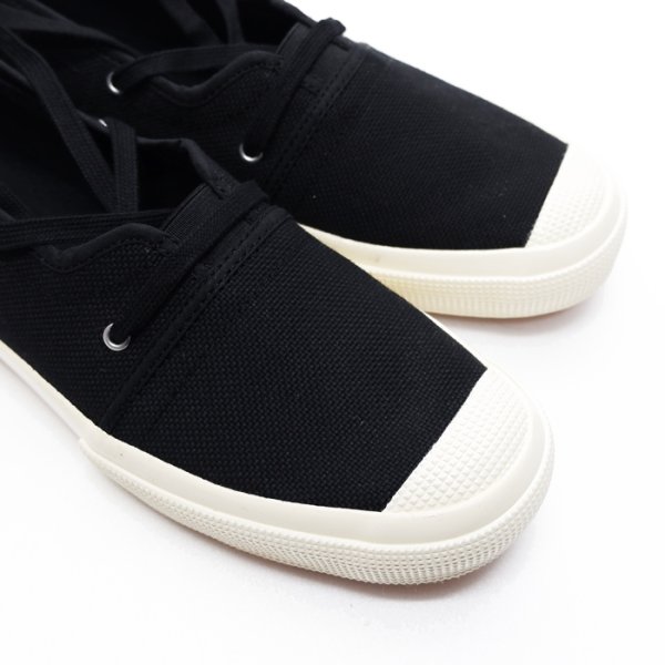 画像6: 『OUTLET』KAPTAIN SUNSHINE（スペルガ×キャプテンサンシャイン）Mariner Slip-on（マリナースリッポン）"Made by SUPERGA" / Black（ブラック） (6)