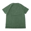 画像2: Good On（グッドオン）Short Sleeve Heavy Raglan Pocket Tee（ショートスリーブヘビーラグランポケットTシャツ）"Pigment Dye"/Dk.Green（ダークグリーン） (2)