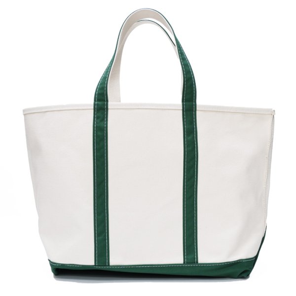 画像1: L.L.Bean（エルエルビーン）Boat&Tote Bag Open Top"L"（ボートアンドトートバッグ オープントップL）/Dk.Green（ダークグリーン） (1)