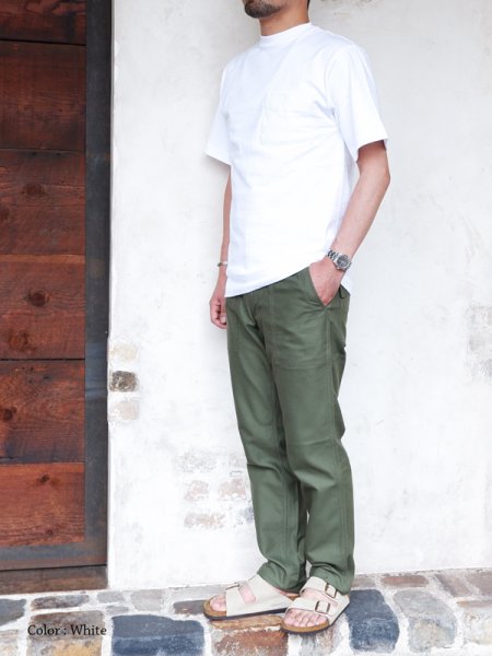 画像12: CAMBER(キャンバー)Max Weight Crew Neck Pocket Tee(マックスウエイトクルーネックポケット付Tシャツ)"8oz"/ 4Colors(全4色展開) (12)