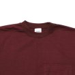 画像3: CAMBER（キャンバー）Max Weight Crew Neck Pocket Tee（マックスウエイトクルーネックポケット付Tシャツ）8oz/Burgundy（バーガンディ） (3)