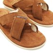 画像6: ISLAND SLIPPER（アイランドスリッパ）PT223MOU (スエードレザーサンダル+ムート) "Suede+Mouton" / Peanut（ピーナッツ） (6)