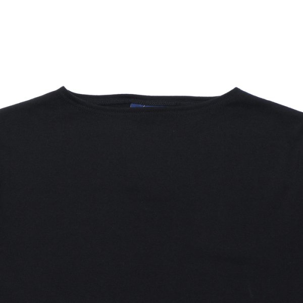 画像3: SAINT JAMES(セントジェームス)OUESSANT(ウエッソン)"SOLID" / NOIR(ブラック) (3)