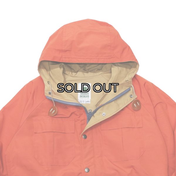 画像2: SIERRA DESIGNS（シエラデザイン）ORIGINAL MOUNTAIN PARKA（オリジナルマウンテンパーカー）”Made in USA" / Orange×V.Tan（オレンジ×ヴィンテージタン） (2)