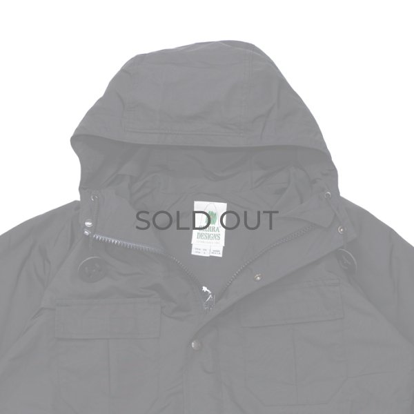 画像2: SIERRA DESIGNS（シエラデザイン）ORIGINAL MOUNTAIN PARKA（オリジナルマウンテンパーカー）"Made in USA" / Black×Black×Black Button（ブラック×ブラック×ブラックボタン） (2)