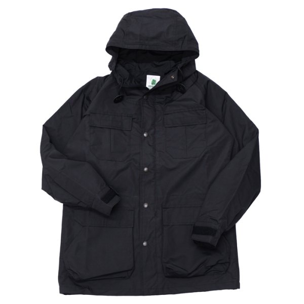 画像1: SIERRA DESIGNS（シエラデザイン）ORIGINAL MOUNTAIN PARKA（オリジナルマウンテンパーカー）"Made in USA"/Black×Black×Black Button（ブラック×ブラック×ブラックボタン） (1)