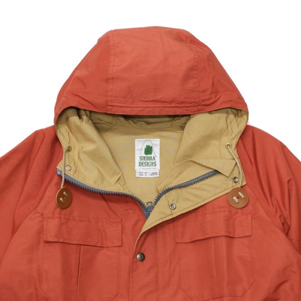 画像2: SIERRA DESIGNS(シェラデザイン)ORIGINAL MOUNTAIN PARKA(オリジナルマウンテンパーカー)"Made in USA" / Rust×V.Tan(ラスト×ヴィンテージタン) (2)
