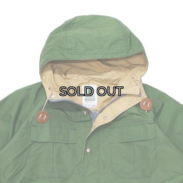 画像2: SIERRA DESIGNS（シエラデザイン）ORIGINAL MOUNTAIN PARKA（オリジナルマウンテンパーカー）"Made in USA" / Green×V.Tan（グリーン×ヴィンテージタン） (2)