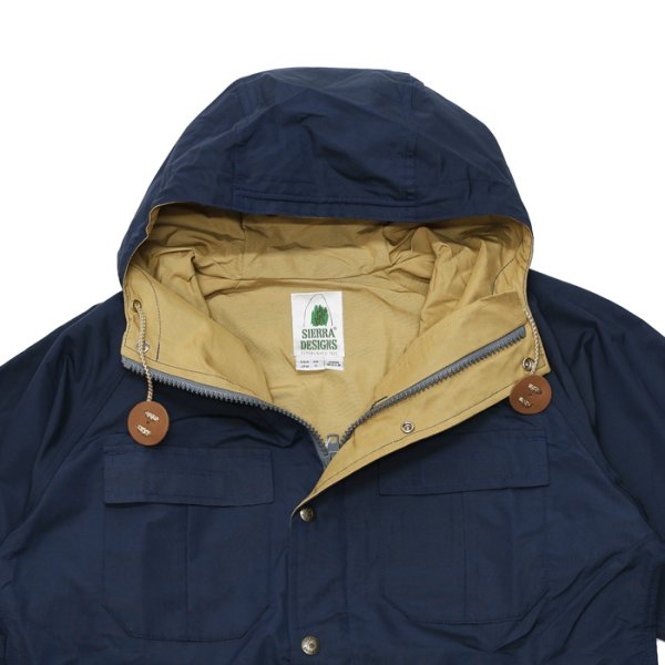 画像2: SIERRA DESIGNS（シエラデザイン）ORIGINAL MOUNTAIN PARKA（オリジナルマウンテンパーカー）”Made in USA” / Midnight×V.Tan（ミッドナイト×ヴィンテージタン） (2)